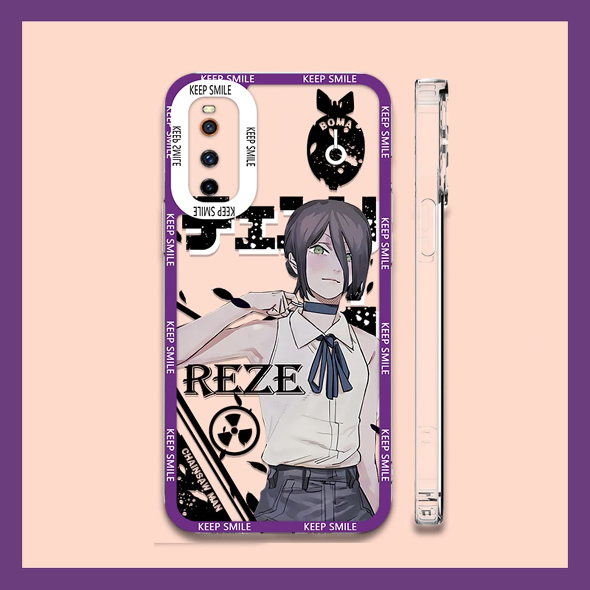 iFace チェンソーマン 早川アキ スマホケース TVアニメ『チェンソー